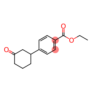 ETHYL 4-(3-OXOCYCLOHEXYL)BENZOATE