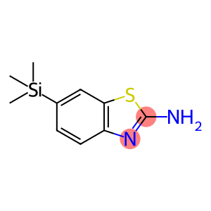 2-Benzothiazolamine, 6-(trimethylsilyl)-