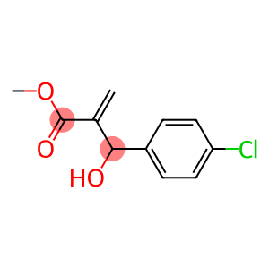 Benzenepropanoic acid, 4-chloro-β-hydroxy-α-methylene-, methyl ester