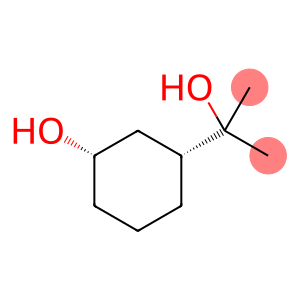 Cyclohexanemethanol, 3-hydroxy-α,α-dimethyl-, cis-