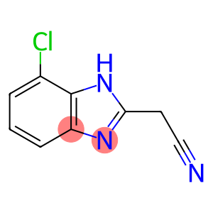 2-(4-Chloro-1h-1,3-benzodiazol-2-yl)acetonitrile