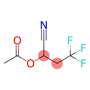 Butanenitrile, 2-(acetyloxy)-4,4,4-trifluoro-