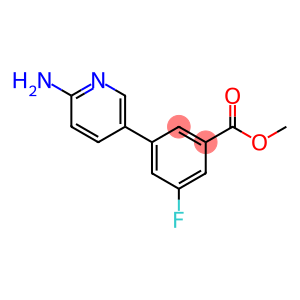 Methyl 3-(6-aminopyridin-3-yl)-5-fluorobenzoate