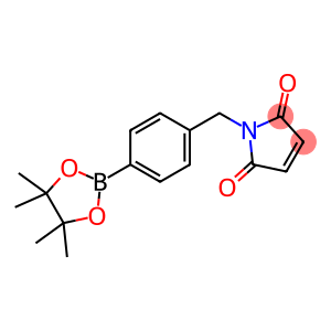 1-[[4-(4,4,5,5-tetramethyl-1,3,2-dioxaborolan-2-yl)phenyl]methyl]pyrrole-2,5-dione