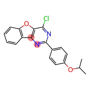 4-chloro-2-(4-isopropoxyphenyl)benzofuro[3,2-d]pyrimidine