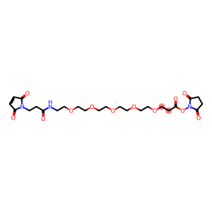 2,5-Dioxopyrrolidin-1-yl 1-(2,5-dioxo-2,5-dihydro-1H-pyrrol-1-yl)-3-oxo-7,10,13,16,19-pentaoxa-4-azadocosan-22-oate