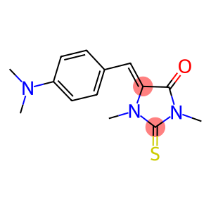 5-[4-(dimethylamino)benzylidene]-1,3-dimethyl-2-thioxo-4-imidazolidinone