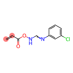 [amino(3-chlorophenyl)methylidene]amino prop-2-enoate