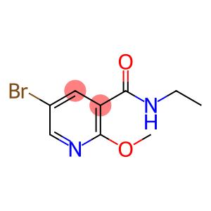 5-bromo-N-ethyl-2-methoxypyridine-3-carboxamide