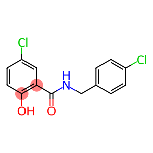 Benzamide, 5-chloro-N-[(4-chlorophenyl)methyl]-2-hydroxy-