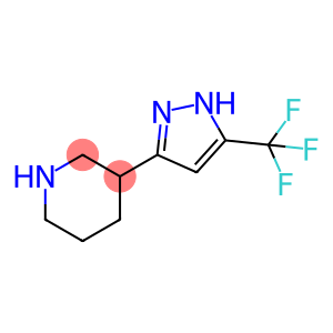 3-(5-(三氟甲基)-1H-吡唑-3-基)哌啶