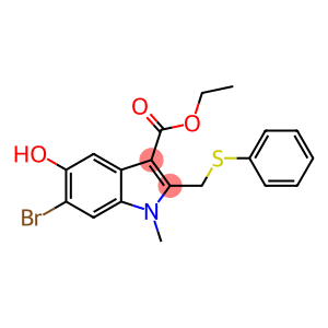 Ethyl 6-bromo-5-hydroxy-1-methyl-2-[(phenylsulfanyl)methyl]-1H-indole-3-carboxylate