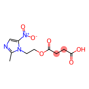 [2-(2-methyl-5-nitro-1H-imidazol-1-yl)ethyl] hydrogen succinate