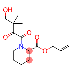 allyl Nα-(3,3-dimethyl-4-hydroxy-2-ketobutyryl)-L-pipecolinate