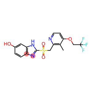 1H-Benzimidazol-6-ol, 2-[[[3-methyl-4-(2,2,2-trifluoroethoxy)-2-pyridinyl]methyl]sulfonyl]-