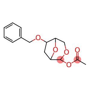 .alpha.-D-ribo-Hexoseptanose, 2,5-anhydro-3-deoxy-4-O-(phenylmethyl)-, acetate