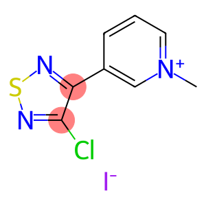 碘化3-(4-氯-1,2,5-噻二唑-3-基)-1-甲基-吡啶-1-嗡