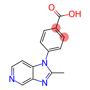 4-(2-METHYL-1H-IMIDAZO[4,5-C]PYRIDIN-1-YL)BENZOIC ACID