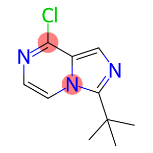 8-Chloro-3-(2-methyl-2-propanyl)imidazo[1,5-a]pyrazine