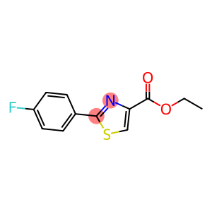 2-(4-fluorophenyl)-4-thiazolecarboxylic acid ethyl ester