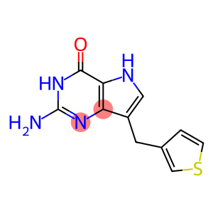 9-deaza-9-(3-thienylmethyl)guanine