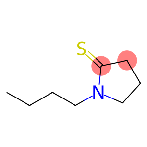 2-Pyrrolidinethione,  1-butyl-