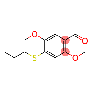 Benzaldehyde, 2,5-dimethoxy-4-(propylthio)-