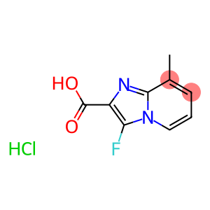 3-fluoro-8-methylimidazo[1,2-a]pyridine-2-carboxylic acid hydrochloride