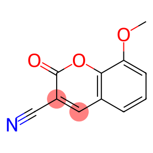 2H-1-Benzopyran-3-carbonitrile, 8-methoxy-2-oxo-