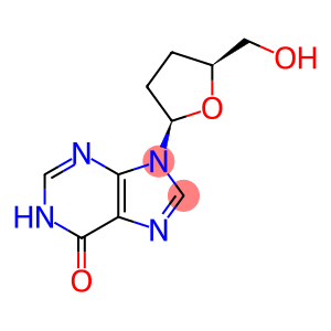 6H-Purin-6-one, 1,9-dihydro-9-[tetrahydro-5-(hydroxymethyl)-2-furanyl]-, (cis)-