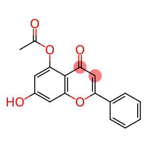 5-乙酰氧基-7-羟基黄酮