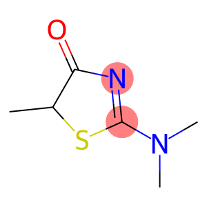 4(5H)-Thiazolone,  2-(dimethylamino)-5-methyl-