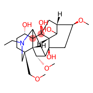 Aconitane-1,8,10,14-tetrol, 20-ethyl-6,16-dimethoxy-4-(methoxymethyl)-, (1α,6α,14α,16β)-