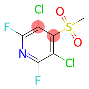 3,5-Dichloro-2,6-difluoro-4-(methylsulfonyl)pyridine