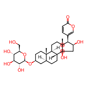 14β,16β-Dihydroxy-3β-(β-D-glucopyranosyloxy)-5α-bufa-20,22-dienolide