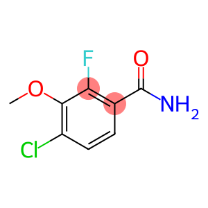 4-Chloro-2-fluoro-3-MethoxybenzaMide, 97%