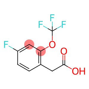 4-氟-2-(三氟甲氧基)苯基乙酸