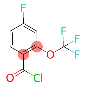 Benzoyl chloride, 4-fluoro-2-(trifluoromethoxy)-