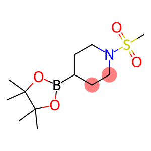1-(methylsulfonyl)-4-(4,4,5,5-tetramethyl-1,3,2-dioxaborolan-2-yl)piperidine