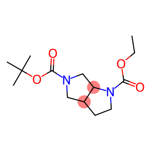 Pyrrolo[3,4-b]pyrrole-1,5-dicarboxylic acid, hexahydro-, 5-(1,1-diMethylethyl) 1-ethyl ester