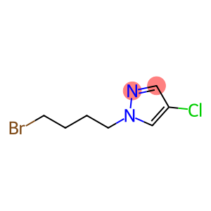 1-(4-bromobutyl)-4-chloro-1H-pyrazole