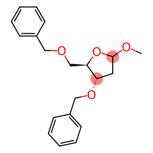 D-erythro-Pentofuranoside, methyl 2-deoxy-3,5-bis-O-(phenylmethyl)-