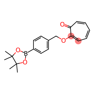 2,4,6-Cycloheptatrien-1-one, 2-[[4-(4,4,5,5-tetramethyl-1,3,2-dioxaborolan-2-yl)phenyl]methoxy]-
