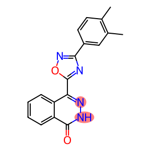 4-[3-(3,4-Dimethylphenyl)-1,2,4-oxadiazol-5-yl]phthalazin-1(2H)-one