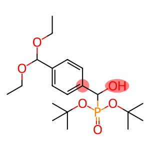Phosphonic acid, [[4-(diethoxymethyl)phenyl]hydroxymethyl]-, bis(1,1-dimethylethyl) ester