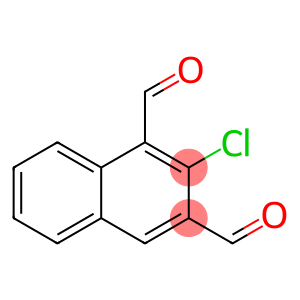 2-Chloronaphthalene-1,3-dicarbaldehyde