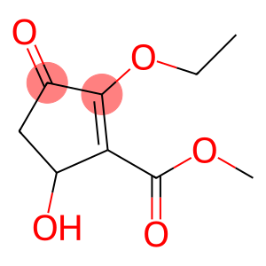 1-Cyclopentene-1-carboxylicacid,2-ethoxy-5-hydroxy-3-oxo-,methylester(9CI)