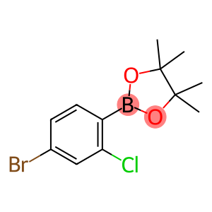 1,3,2-Dioxaborolane, 2-(4-bromo-2-chlorophenyl)-4,4,5,5-tetramethyl-