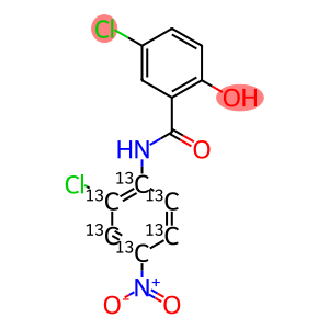 NiclosaMide-13C6 hydrate (see Data Sheet)