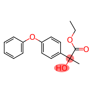 Benzeneacetic acid, α-hydroxy-α-methyl-4-phenoxy-, ethyl ester